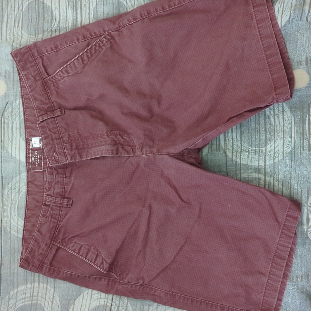Cotton On Burgundy Mens Shorts